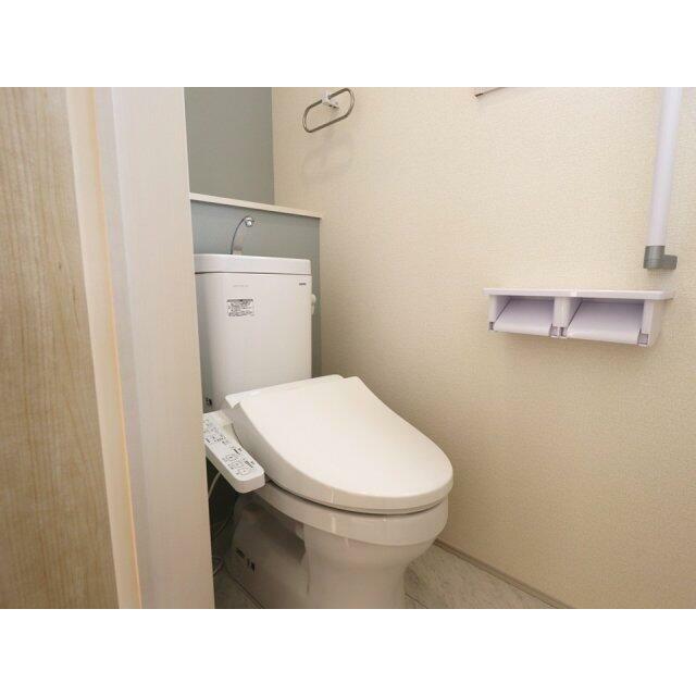 2階トイレ付きで朝の混雑を軽減