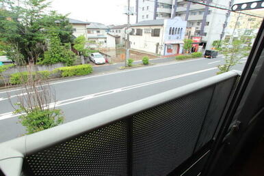バルコニーからの眺望です♪