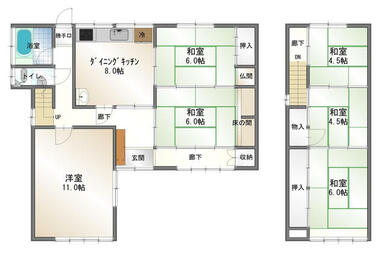 建物面積１２０．３０㎡