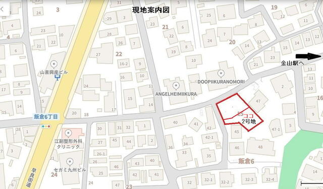 物件画像 福岡市早良区 飯倉６丁目 (金山駅) 住宅用地