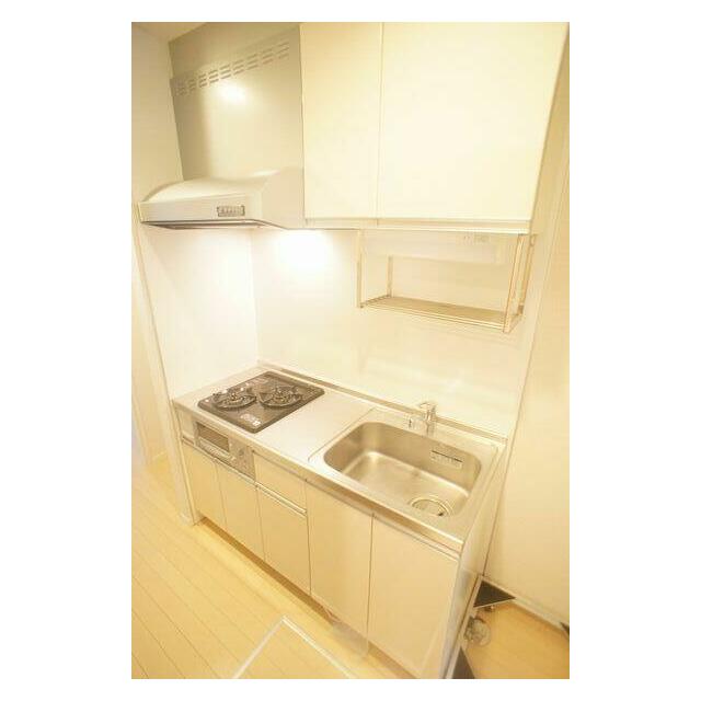 料理好きにはうれしい魚焼グリル付２口コンロシステムキッチン♪