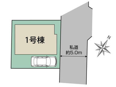 東村山市恩多町2丁目1棟 区画図