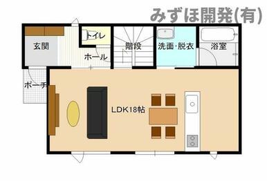 ※家具配置案はイメージです。