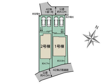 さいたま市見沼区大谷2棟 区画図
