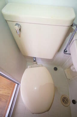清潔感のあるトイレで毎日快適です☆