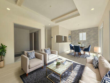 家具配置イメージ図 1号棟 リビング