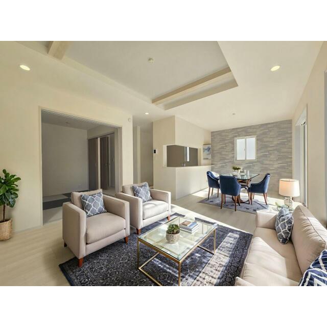 家具配置イメージ図 1号棟 リビング