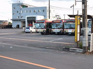 楢原（車庫）バス停