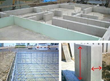 鉄筋入りコンクリートベタ基礎