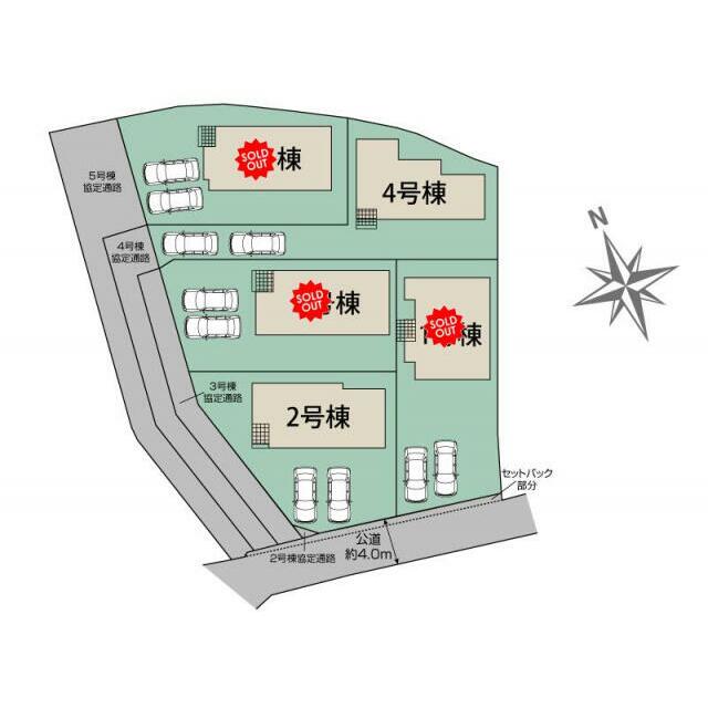 北九州市八幡東区清田3期5棟 区画図