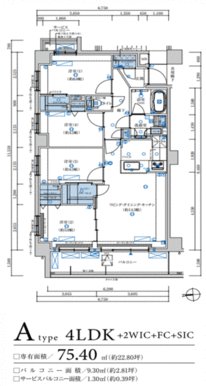 間取り図です