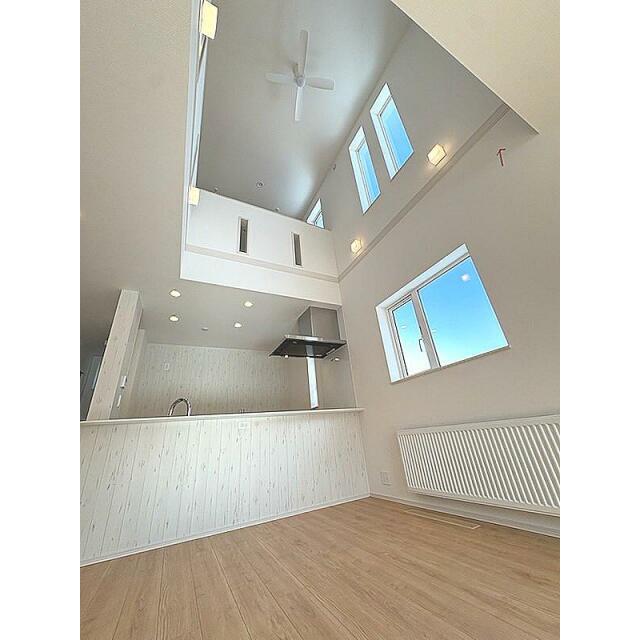 ダイニング吹き抜け