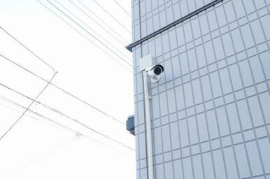 防犯カメラ設置。