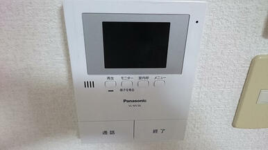 モニター付きインターホン