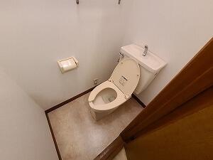 暖房便座付き