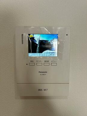 モニタ付きインターホン