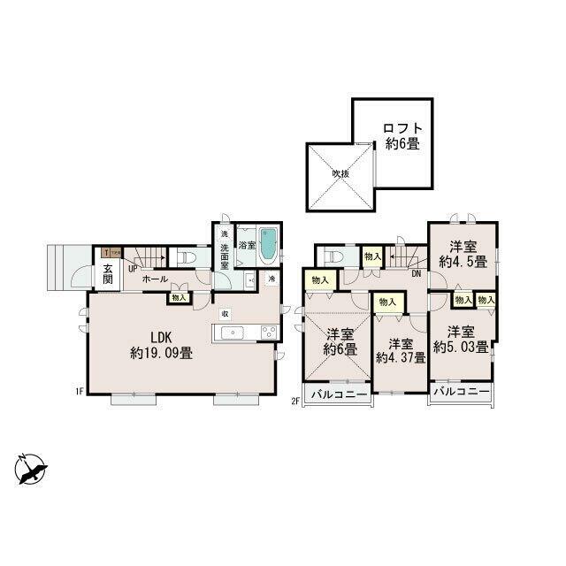 G号棟　7390万円