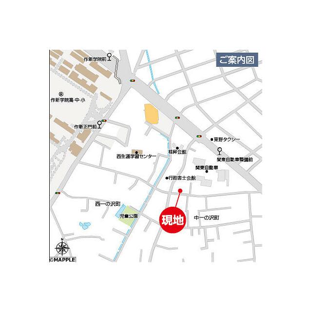 現地案内図
