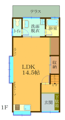 １階間取図