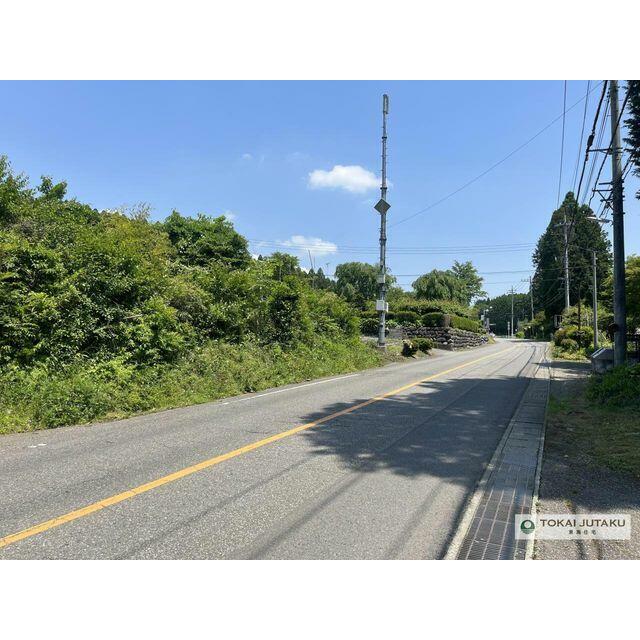 前面道路、別角度からの写真です。