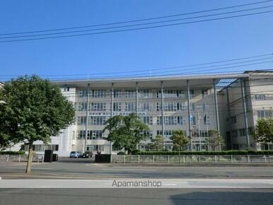 岩手県立一関第二高等学校職員室