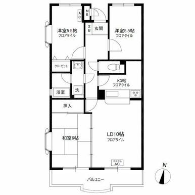 南向き☆最上階角部屋☆２面採光★