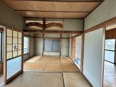 2つの和室を繋げて、ひと続きの広い空間として利用できます。