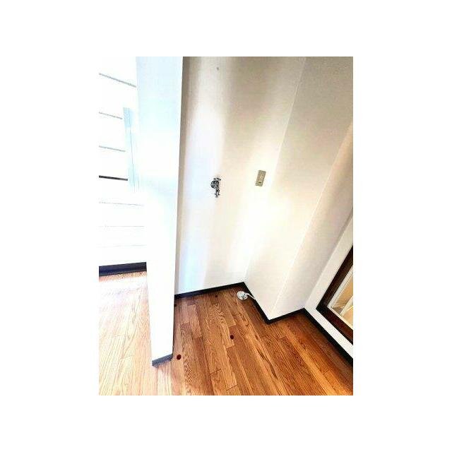 室内洗濯機置き場です