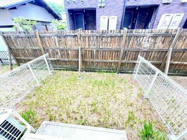 お庭でゆったりと過ごせます