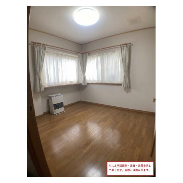 2階北東洋室。AIにより家具・家電・残置物を消しております。実際とは異なる場合があります。