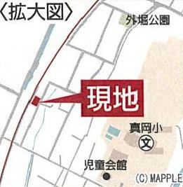 現地案内図・拡大