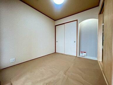 和室　畳表替え、襖貼替えで、過ごしやすい和室になりました