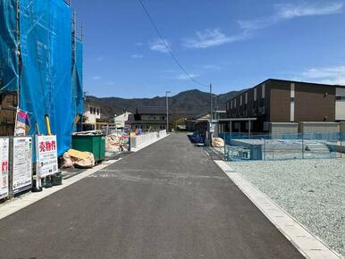 現地前面道路