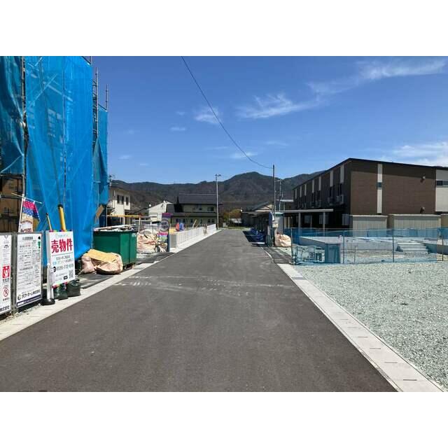 現地前面道路
