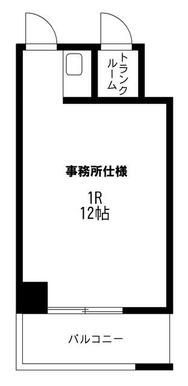 室内にトイレはございません。各階に綺麗な共用トイレがあります