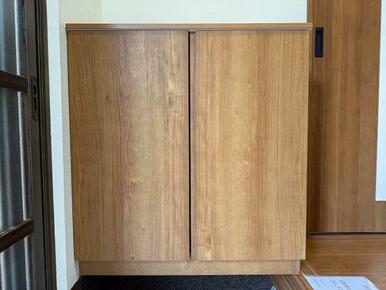 「玄関」シューズボックス新品交換済み