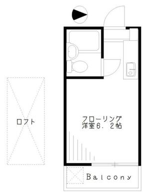 ロフトつきのお部屋！