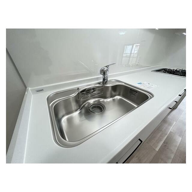 シンク「大きくて使いやすいシンクです。」