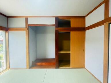 和室の収納の様子