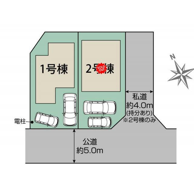日野市栄町4丁目2棟 区画図