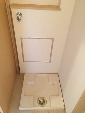 室内洗濯機置き場