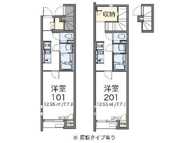 代表的な間取のため実際の間取とは異なる場合があります