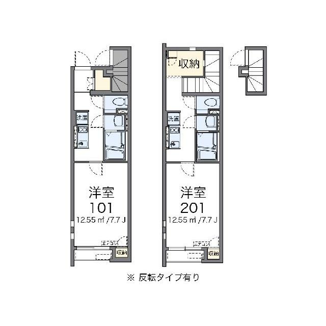 代表的な間取のため実際の間取とは異なる場合があります