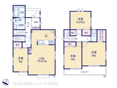 １号棟　間取図