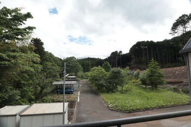 寝室からの眺望です　のどかです