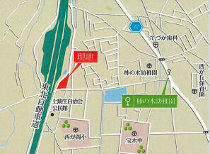 現地案内図