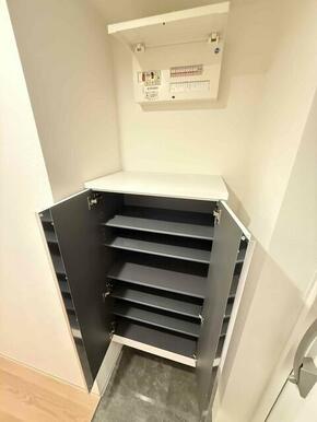 自慢のシューズを大切に、キレイに収納できます☆