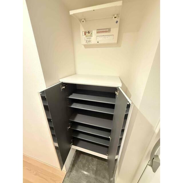 自慢のシューズを大切に、キレイに収納できます☆