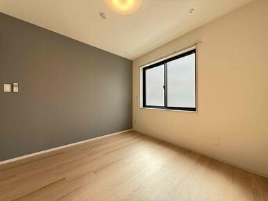 アクセントクロス仕様で、お部屋をオシャレに演出してくれます♪