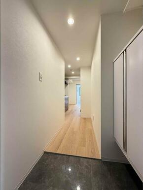 シューズボックス付☆いつでもスッキリ片付きますね！